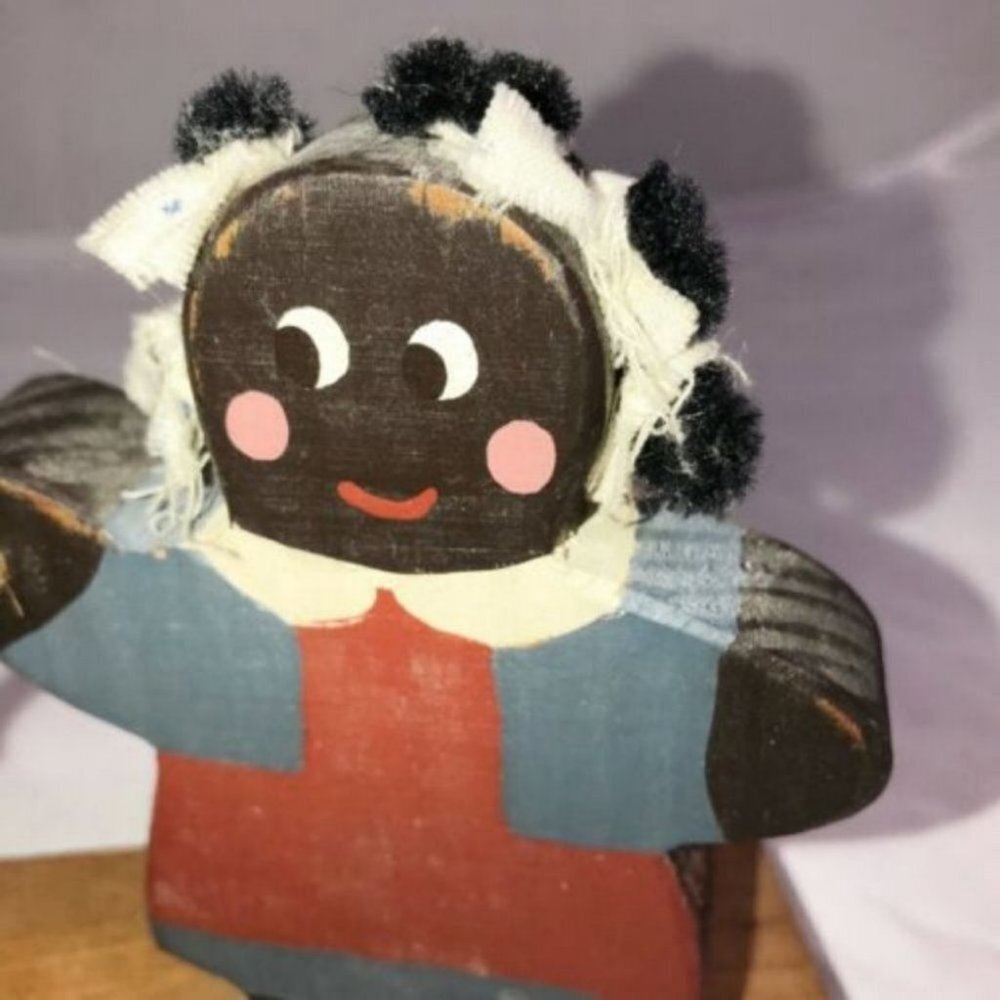 Vintage 1986 By Country Creations Wooden Folk Art Hand Painted American girl - Picture 10 of 12